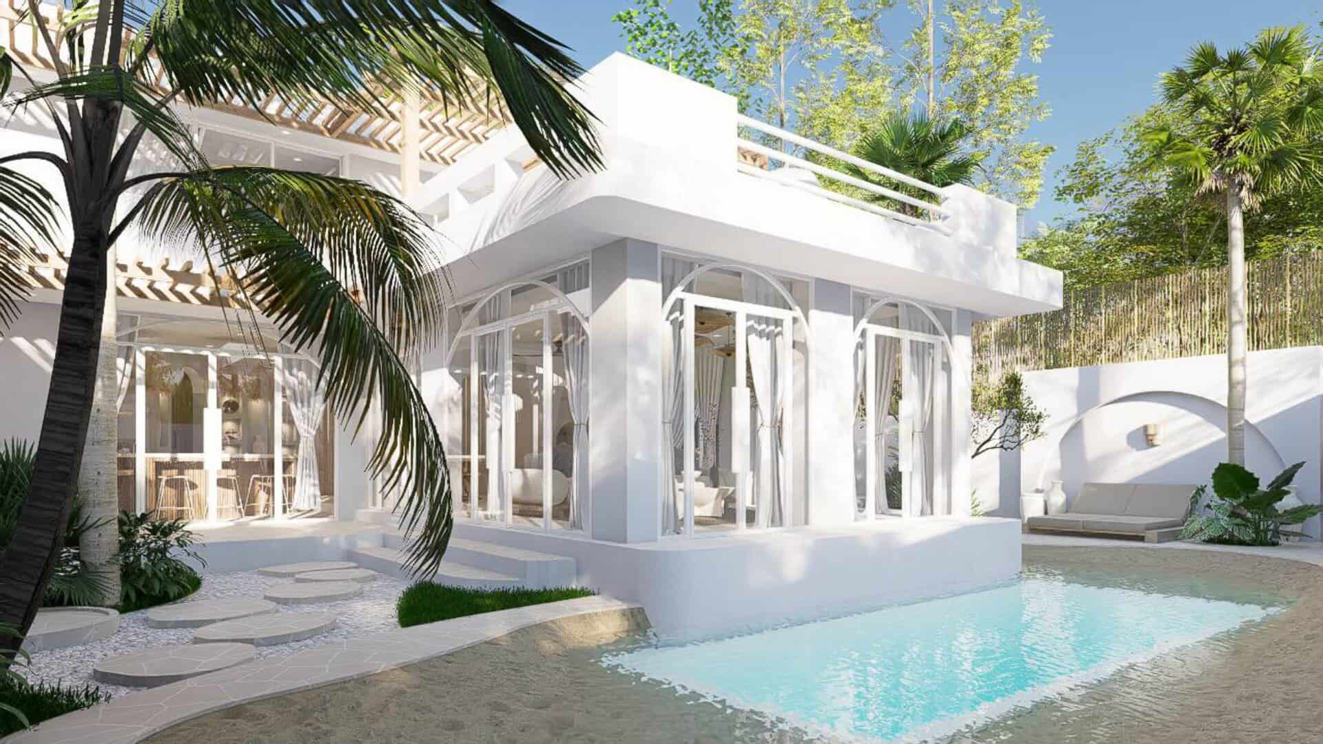 OFFPLAN 3 BEDROOM VILLA FOR SALE LEASEHOLD IN UNGASAN BE-2182 